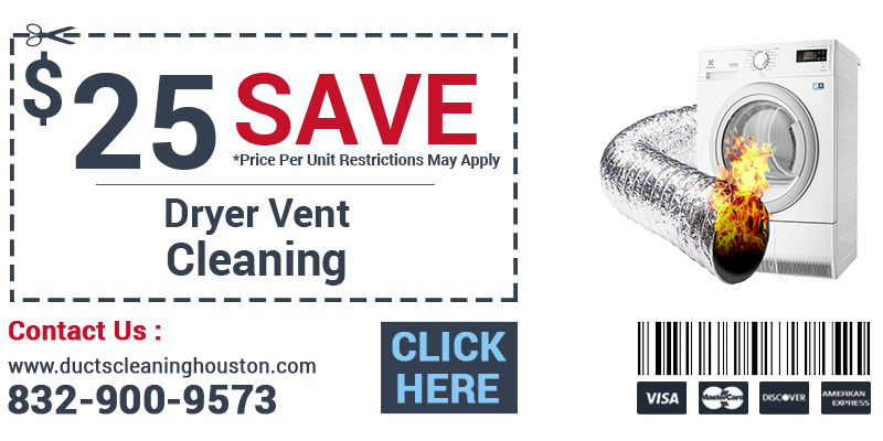 Steam Dryer Vent Cleaning Houston TX Coupon